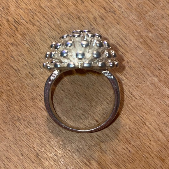 Silver 925 Starburst Ring - Picture 6 of 11